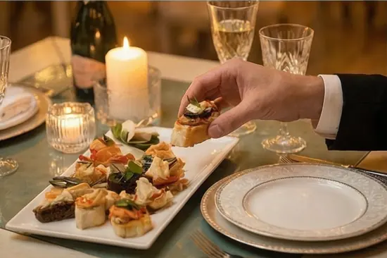 Poros waterfront arrival at Medusa